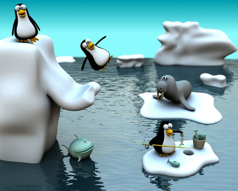  可爱卡通]动物 企鹅海豹壁纸壁纸 趣味3D 卡通设计壁纸壁纸 趣味3D 卡通设计壁纸图片 趣味3D 卡通设计壁纸素材 插画壁纸 插画图库 插画图片素材桌面壁纸