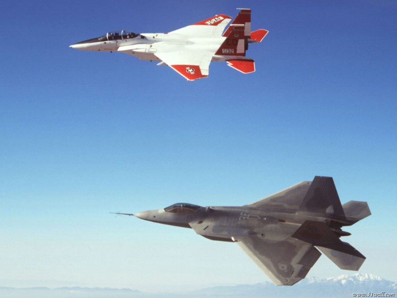F 22 猛禽壁纸 F-22 “猛禽”壁纸 F-22 “猛禽”图片 F-22 “猛禽”素材 军事壁纸 军事图库 军事图片素材桌面壁纸