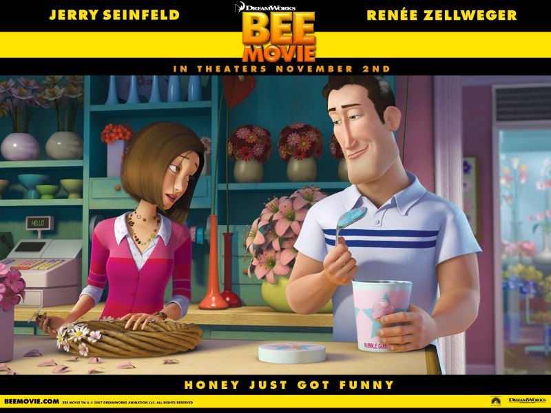 电影壁纸 蜜蜂总动员 一只小蜜蜂 Bee Movie 2007 蜂电影 蜜蜂总动员壁纸 Movie Wallpaper Bee Movie 2007壁纸 《蜜蜂总动员 Bee Movie》壁纸 《蜜蜂总动员 Bee Movie》图片 《蜜蜂总动员 Bee Movie》素材 影视壁纸 影视图库 影视图片素材桌面壁纸