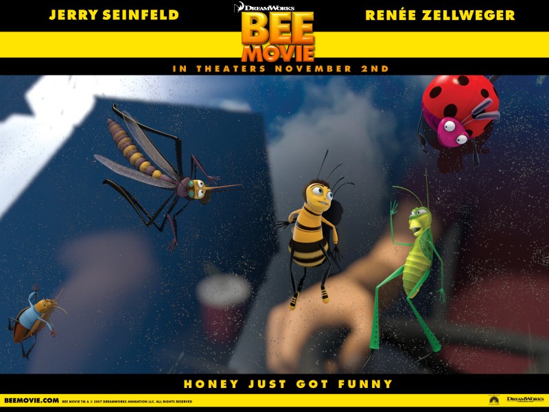 电影壁纸 蜜蜂总动员 一只小蜜蜂 Bee Movie 2007 蜂电影 蜜蜂总动员壁纸 Movie Wallpaper Bee Movie 2007壁纸 《蜜蜂总动员 Bee Movie》壁纸 《蜜蜂总动员 Bee Movie》图片 《蜜蜂总动员 Bee Movie》素材 影视壁纸 影视图库 影视图片素材桌面壁纸
