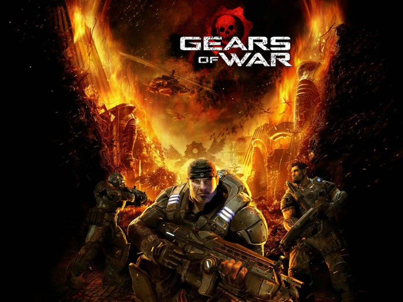 Xbox 360 第一方巨作  经典壁纸 Gears of War 战争机器 官方海报桌面壁纸壁纸 《战争机器 Gears of War 》壁纸 《战争机器 Gears of War 》图片 《战争机器 Gears of War 》素材 游戏壁纸 游戏图库 游戏图片素材桌面壁纸