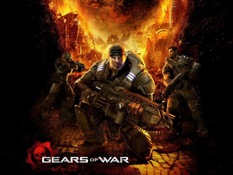 Xbox 360 第一方巨作  经典壁纸 Gears of War 战争机器 海报桌面壁纸壁纸 《战争机器 Gears of War 》壁纸 《战争机器 Gears of War 》图片 《战争机器 Gears of War 》素材 游戏壁纸 游戏图库 游戏图片素材桌面壁纸