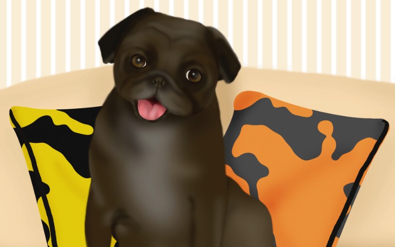  Painter 漫画狗狗图片壁纸 Painter 柔和插画-我的宠物狗壁纸 Painter 柔和插画-我的宠物狗图片 Painter 柔和插画-我的宠物狗素材 动物壁纸 动物图库 动物图片素材桌面壁纸