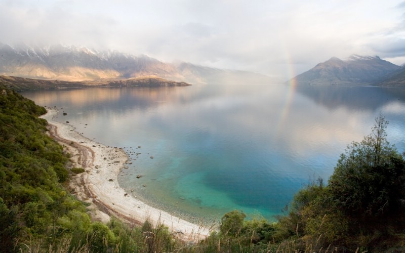  新西兰 微弱的彩虹 新西兰皇后镇 Faint Rainbow Queenstown New Zealand壁纸 新西兰的山水如画壁纸壁纸 新西兰的山水如画壁纸图片 新西兰的山水如画壁纸素材 风景壁纸 风景图库 风景图片素材桌面壁纸