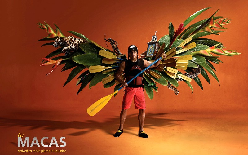 创意无限  Fly Macas Tame Ecuador航空公司创意广告壁纸 创意广告设计壁纸(第四辑)壁纸 创意广告设计壁纸(第四辑)图片 创意广告设计壁纸(第四辑)素材 广告壁纸 广告图库 广告图片素材桌面壁纸