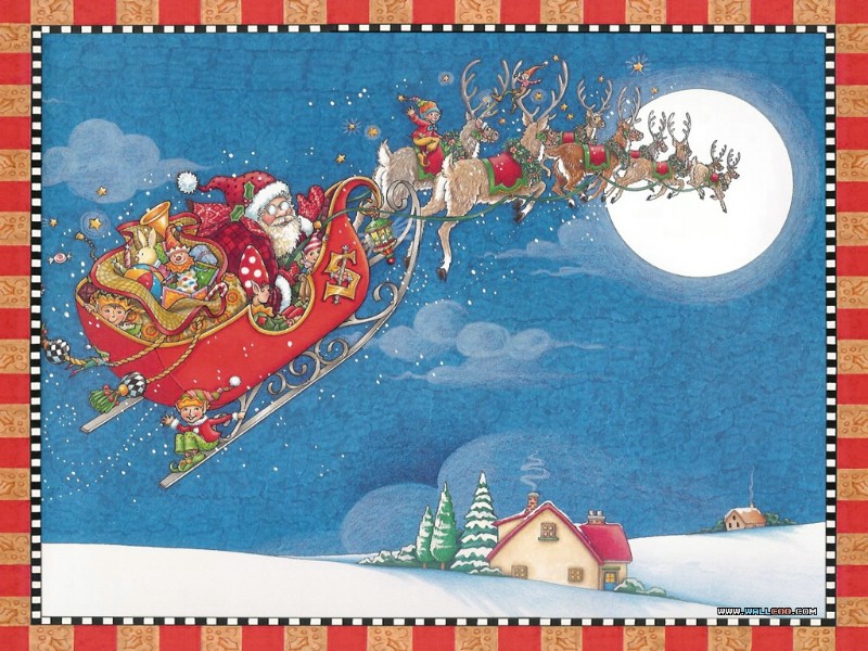  圣诞节绘画壁纸 The Night Before Christmas壁纸 圣诞节壁纸《The Night Before Christmas》圣诞故事绘本壁纸 圣诞节壁纸《The Night Before Christmas》圣诞故事绘本图片 圣诞节壁纸《The Night Before Christmas》圣诞故事绘本素材 节日壁纸 节日图库 节日图片素材桌面壁纸