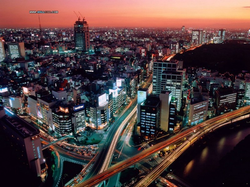  日本东京夜景 Dusk Tokyo Japan desktop壁纸 世界都市夜景壁纸 世界都市夜景图片 世界都市夜景素材 人文壁纸 人文图库 人文图片素材桌面壁纸