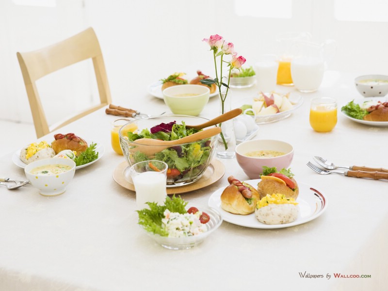  美食餐桌 健康早餐图片 Foods on the Table Breakfast photos壁纸 健康早餐-美食摄影壁纸壁纸 健康早餐-美食摄影壁纸图片 健康早餐-美食摄影壁纸素材 摄影壁纸 摄影图库 摄影图片素材桌面壁纸