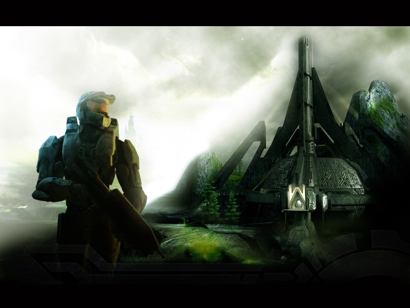 XBOX360 Halo 3 光环 游戏壁纸 xbox360 光环3 清晰壁纸下载 XBOX360 Game Halo 3 Desktop