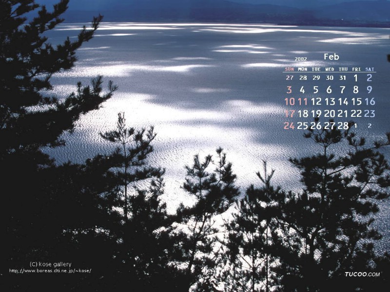  2月份月历桌面壁纸 February Desktop Calendar壁纸 2002年2月月历壁纸壁纸 2002年2月月历壁纸图片 2002年2月月历壁纸素材 月历壁纸 月历图库 月历图片素材桌面壁纸